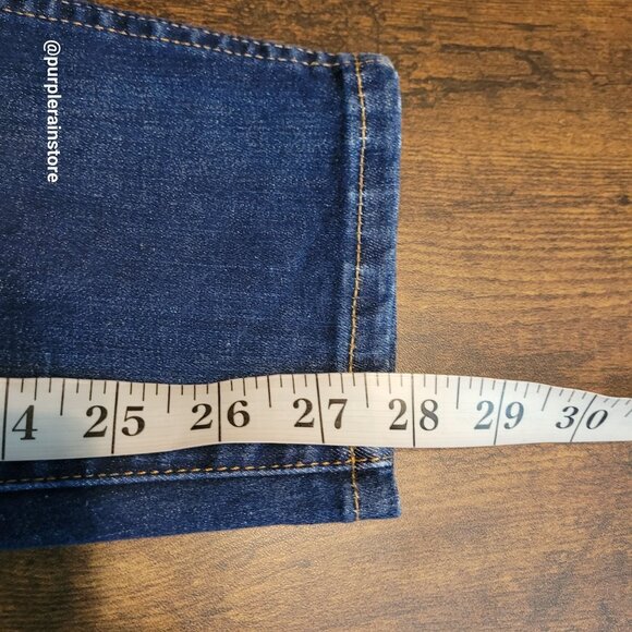 Madewell Jeans Size 28 High Riser Skinny Dark Wash Stretch Denim - Picture 8 of 10